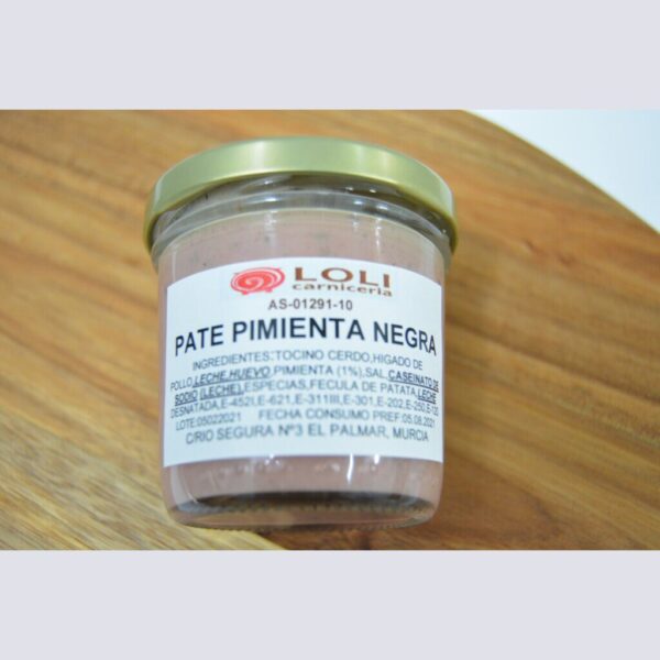 Paté de Pimienta Negra